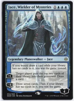 Jace, Wielder of Mysteries War of the Spark #54 MTG NM / M Regular - Image 1
