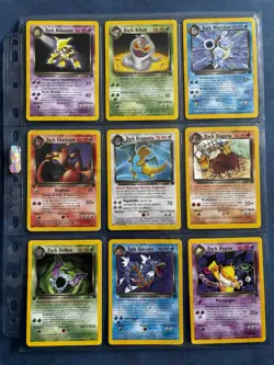 Pokemon Master Set Team Rocket 100% Completo 65/65 WOTC Rare Comuni Non Co Ita - Image 1