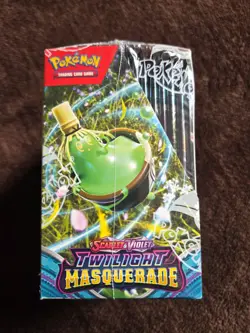 Pokemon TCG - Twilight Masquerade Booster Box - Scarlet & Violet - Small Tear - Image 5