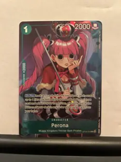 One Piece Perona OP09-034 Illustration Promo EN NM - Image 1