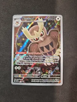 Pokemon TCG Noctowl #141 Promo Card Stellar Crown NM Condition (1A) - Image 1