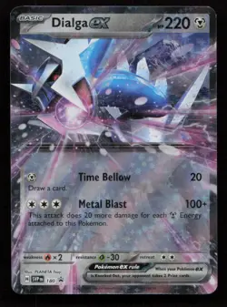 Dialga ex #180 SV: Scarlet & Violet Promo Cards Pokemon (1U) - Image 1