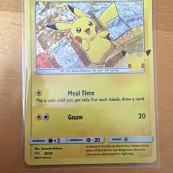 Pokemon Pikachu Holo Promo Card McDonald's 25th Anniversary 25/25 2021 - Image 2