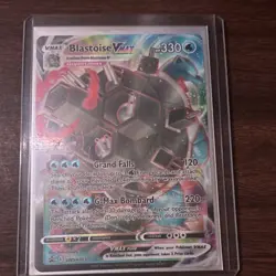 Pokemon Blastoise VMAX SWSH103 Promo Holo 330 HP Black Star Promo Card - Image 1