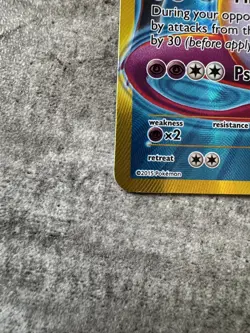 Pokemon Card TCG Mewtwo EX BREAKthrough Secret Rare Full Art Holo 163/162 - LP - Image 4