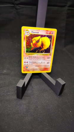 1999 Pokemon Flareon 3/64 Jungle Holo Rare Ink Error WOTC LP - Image 2