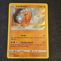 Pokemon TCG - Landorus 148/264 - Fusion Strike - Cosmos/Galaxy Holo - Image 1