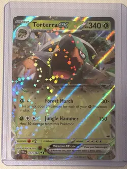 Torterra EX 12/162 Double Rare Temporal Forces Pokemon TCG Scarlet Violet - Image 1