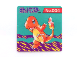 Pokemon Bros Card GB Pocket Mini Card No.4 Charmander ×2 [1 Holo] Japan Vintage - Image 3