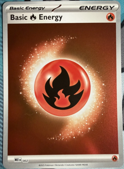 Basic Fire Energy | MEE002 | Reverse Holo | Pokemon Ascended Heroes - Image 1