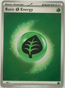 Basic Grass Energy | MEE001 | Reverse Holo | Pokemon Ascended Heroes - Image 1