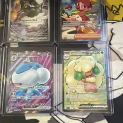 Pokemon Lot 6x Tornadus EX Harlequin Jellicent Whimsicott English white flare - Image 4