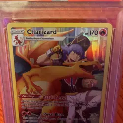 2022 Pokemon Sword & Shield Lost Origin Charizard #TG03 FA PSA 10 GEM MINT - Image 2