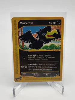 2003 Pokemon Murkrow Skyridge E-Reader 79/144 Common LP TCG Nintendo - Image 1