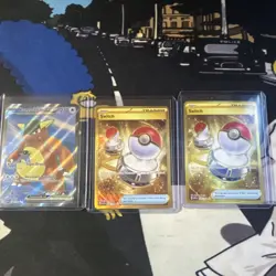 Pokemon promo Holo Lot 3x Kangaskhan EX Switch Trainer 151 3 piece lot - Image 1