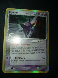 Espeon 4/113 Ex Delta Species HOLO rare 2005 - Image 1
