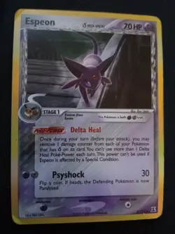 Espeon 4/113 Ex Delta Species HOLO rare 2005 - Image 3