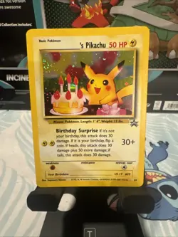 Birthday Pikachu #24 Pokemon Promo - Image 4