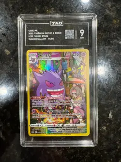 Gengar TG06/TG30 Pokemon Lost Origin Trainer Gallery Full Art Ultra Rare - TAG 9 - Image 3