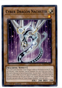 Cyber Dragon Nachster | SDCS-EN007 | Yu-Gi-Oh! TCG - Image 1