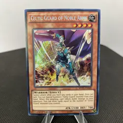 Yugioh Celtic Guardian Of Noble Arms MVP1-ENS48 1. ED Secret Rare Near Mint - Image 1