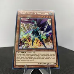 Yugioh Celtic Guardian Of Noble Arms MVP1-ENS48 1. ED Secret Rare Near Mint - Image 4