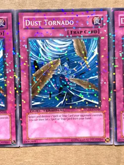 yugioh 3X DUST TORNADO DT01-EN046 DUEL TERMINAL COMMON NEAR MINT - Image 4