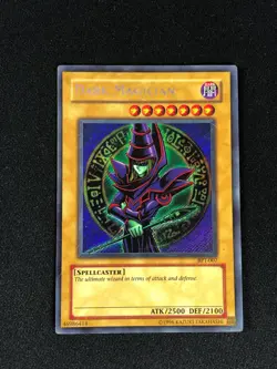 YUGIOH DARK MAGICIAN BPT-007 SECRET HP/CREASES - Image 1