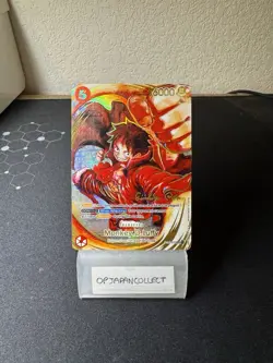 One Piece TCG ST01-012 SP Monkey.D.Luffy Oda Signature English - Image 1