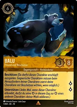 Disney Lorcana - Gefluster a.d. Tiefe - Deutsch Einzelkarten - NM - Holo / Foil - Image 3
