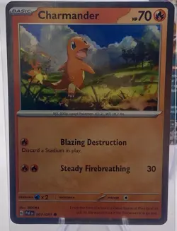 Charizard ex Pokemon Card Lot Charmander Charmeleon Evolution Line NM - Image 2