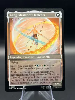 MTG Avatar Aang/Aang Master of Elements M 207 Nonfoil Avatar: The Last Airbender - Image 1