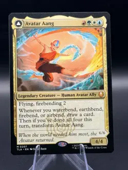 MTG Avatar Aang/Aang Master of Elements M 207 Nonfoil Avatar: The Last Airbender - Image 2