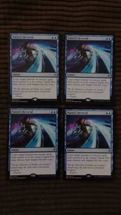 Magic: the Gathering / MtG Narset's Reversal x4 War of the Spark - Image 1