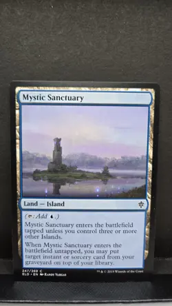 Magic The Gathering, Mystic Sanctuary, Throne of Eldraine, Regular, NM - Image 1