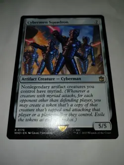 MTG Cybermen Squadron - Universes Beyond Doctor Who - NM FREE SHIPPING - Image 1