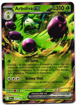 Arboliva ex 023/182 - Destined Rivals Double Rare Pokemon TCG - LP Card - Image 1