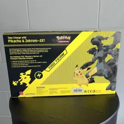 Pokemon Tag Team Pikachu & Zekrom GX Premium Collection Box SEALED - Image 2