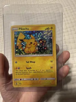 Pokemon TCG Sun & Moon Pikachu SM86 Black Star Promo Holo General Mills NM - Image 1