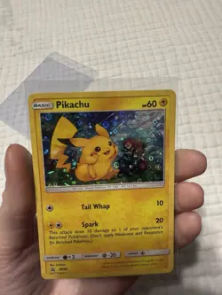 Pokemon TCG Sun & Moon Pikachu SM86 Black Star Promo Holo General Mills NM - Image 4