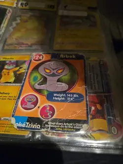 Pokemon Arbok Burger King 2 #24 Mewtwo Strikes Back Nintendo 1999 DAMAGED - Image 1