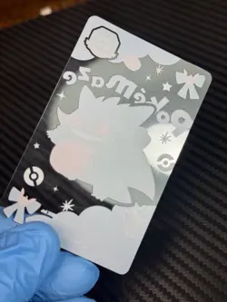 S5010 Gengar Pokemon Center Halloween Promo Clear Card Pokemaze 2024 F08 - Image 3