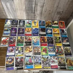 Digimon Card Game Lot Holos and non holos new old vintage current - Image 3