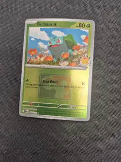Pokemon TCG Bulbasaur 001/132 Pokemon Day 2026 Promo Near Mint Reverse Holo - Image 3