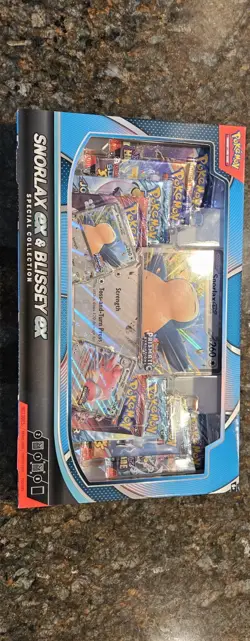 (2) Pokemon TCG Snorlax ex and Blissey ex Special Collection Box Sealed 2 Boxes - Image 3