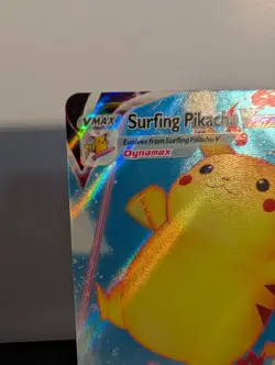 Surfing Pikachu VMax 009/025 NM- Celebrations-Holo Ultra Rare- Pokemon TCG - Image 4