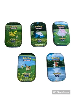 Pokemon Go! Mini Tins Lot Of 5 **EMPTY** - Image 1