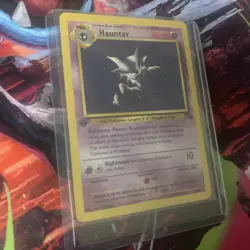 Pokemon TCG Haunter Fossil 1st Edition Non Holo Non Graded Excellent Condition - Image 3
