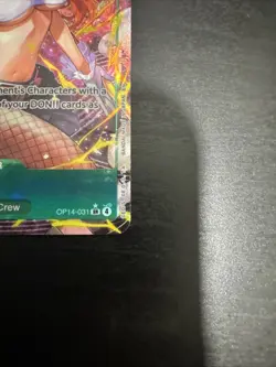 Nami OP14-031 SR Alternate Art The Azure Sea’s Seven One Piece NM - Image 5