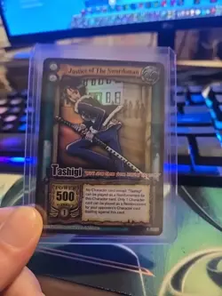 Bandai One Piece CCG Card Tashigi Justice Of The Swordsman Holo The Quest Begins - Image 1
